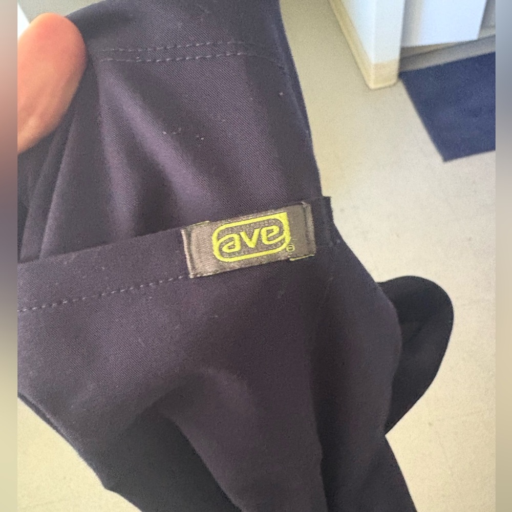 AVE Black Top with Yellow Logo Tag